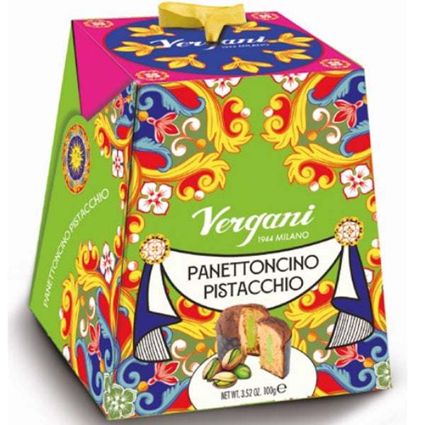 Vergani Pistachio Panettone 100 g