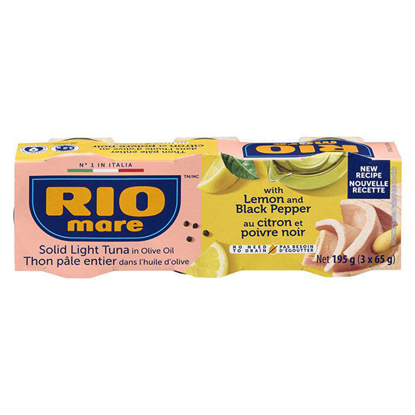 Rio Mare Tuna Lemon Pepper 3x65 g