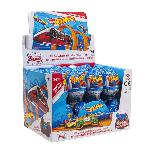 Zaini Hot Wheels Chocolate Eggs 20 g