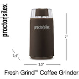 PROCTOR SILEX  Fresh Coffee Grinder - 80300PS