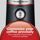 HAMILTON BEACH 14-Cup Custom Coffee Grinder - 80393C