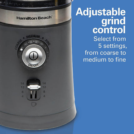 HAMILTON BEACH 80396RC Custom Grind™ Coffee Grinder