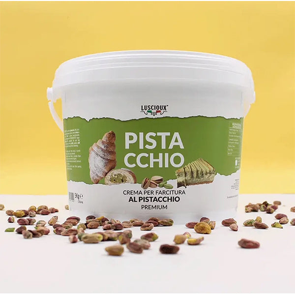 Luscioux Premium Sicilian Pistachio Cream 2x5 kg