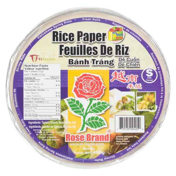 ROSE Rice Paper 16CM 09405-0 400 g