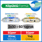 Sleepy Easy Clean Super Degreaser & Descaler Surface Cleaning Towel&Wipes 2x30 (60 Sheets)