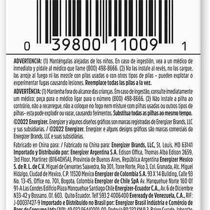 Energizer 12V Batteries, 2 Count