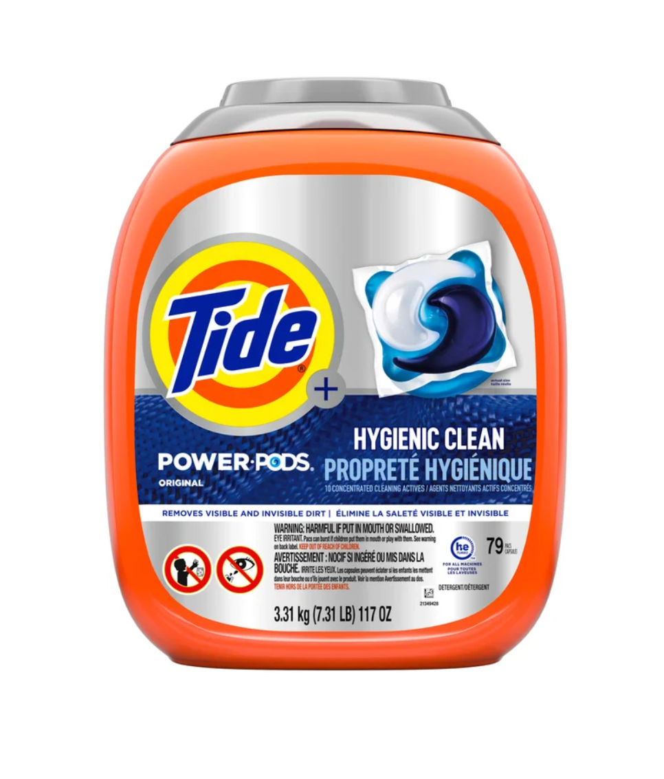 Tide Power Pods Hygienic Clean Heavy Duty Original, 79-count