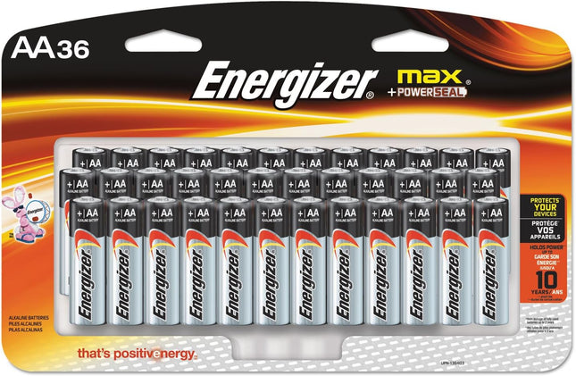 Energizer EVEE91SBP36H AA Size Alkaline General Purpose Battery