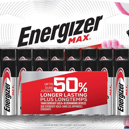 Energizer Max Premium AA Batteries, Alkaline Double A Battery, 24 Count