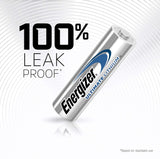 Energizer Ultimate Lithium Batteries Batteries AA, 4 Each
