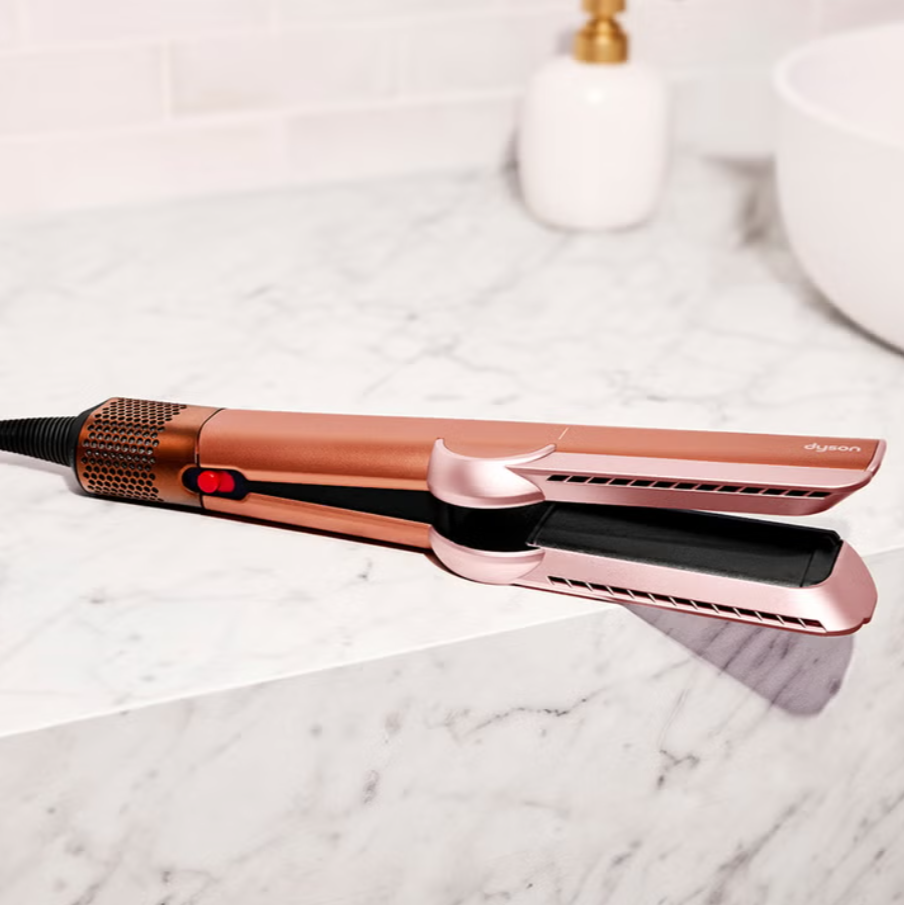 Dyson Airstrait Straightener with Omega Hydrating Hair Oil and Presentation Case