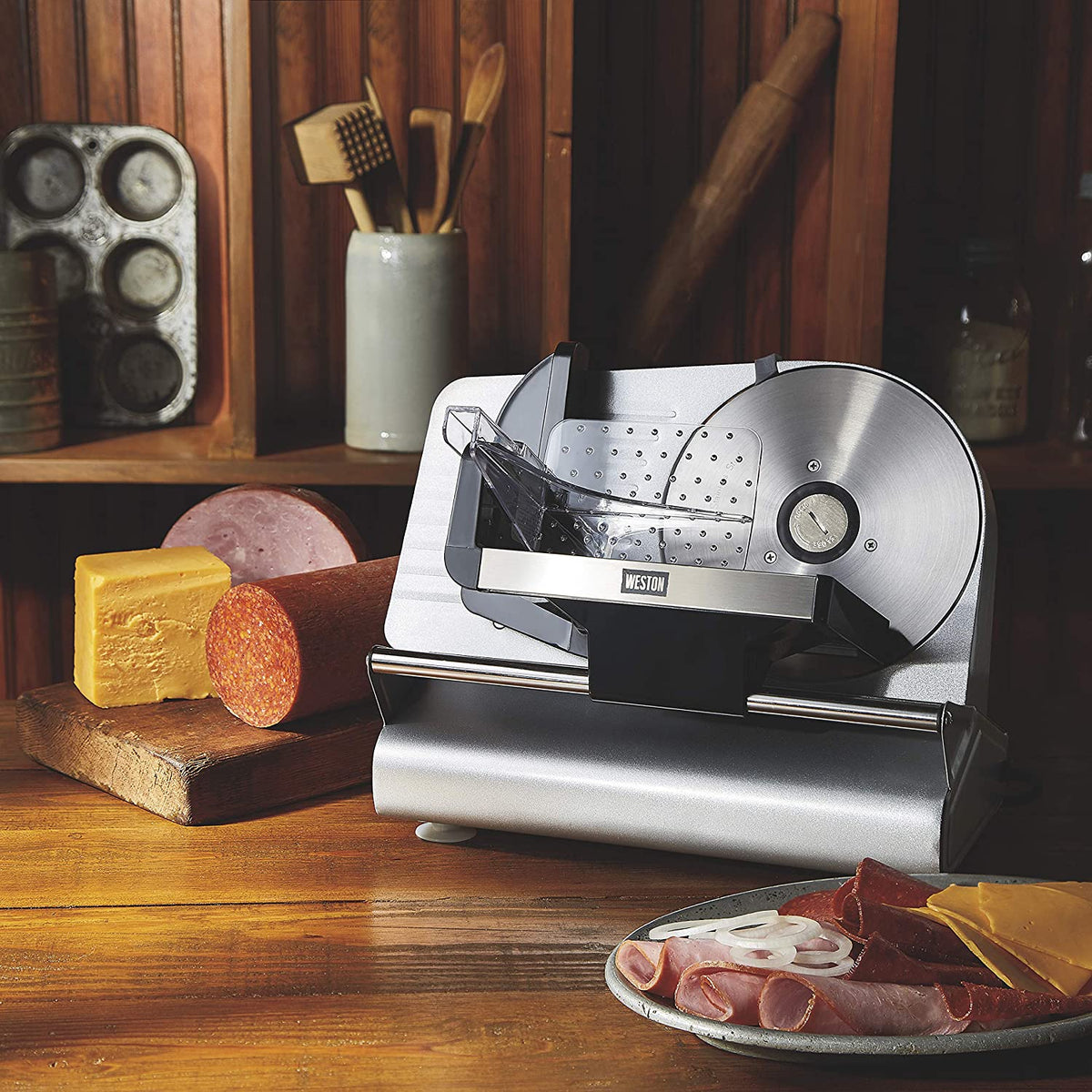 WESTON 7.5" Meat Slicer - 83-0750-W