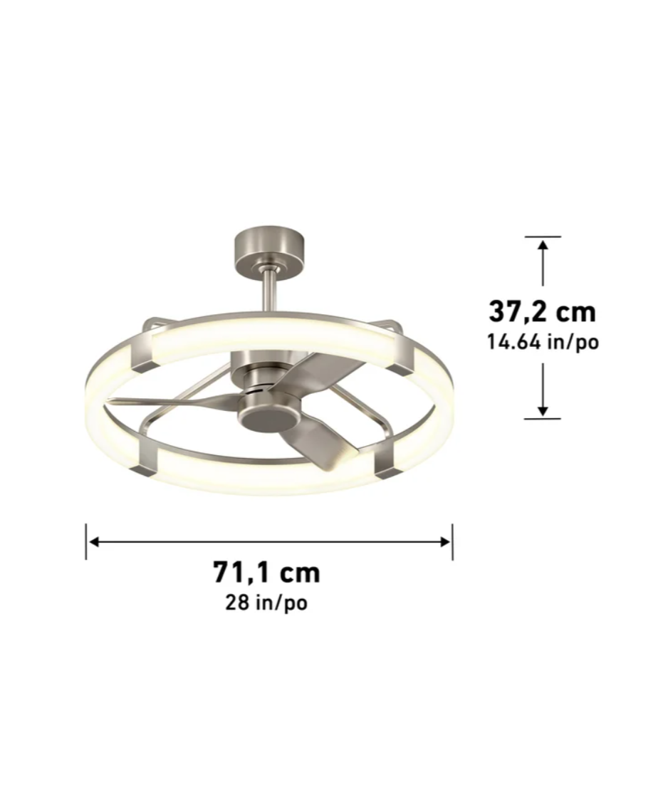 Artika Sunnyvale 28 in. Ceiling Fan