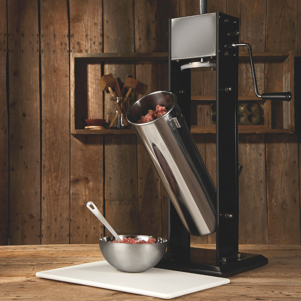 WESTON 86-1501-W 15 Lb Dual Speed Vertical Sausage Stuffer - Blemished package with full warranty