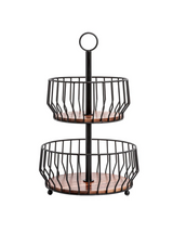 over&back 2 Tier Basket