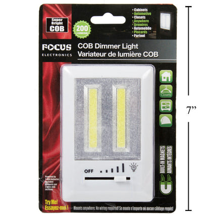 FOCUS ELECTRONICS Cob Light with Dimmer - 86016