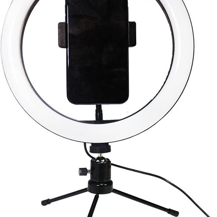 IFOCUS 10-Inch Ring Light with Mini Tripod - 86870