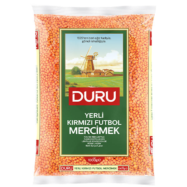 DURU Round Red Lentils 1 kg