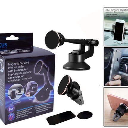 iFOCUS Magnet Car Vent Phone Holder with Arm - 86950