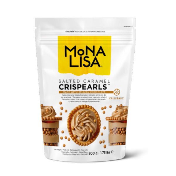 Mona Lisa Gold Salted Caramel Crispearls 800 g