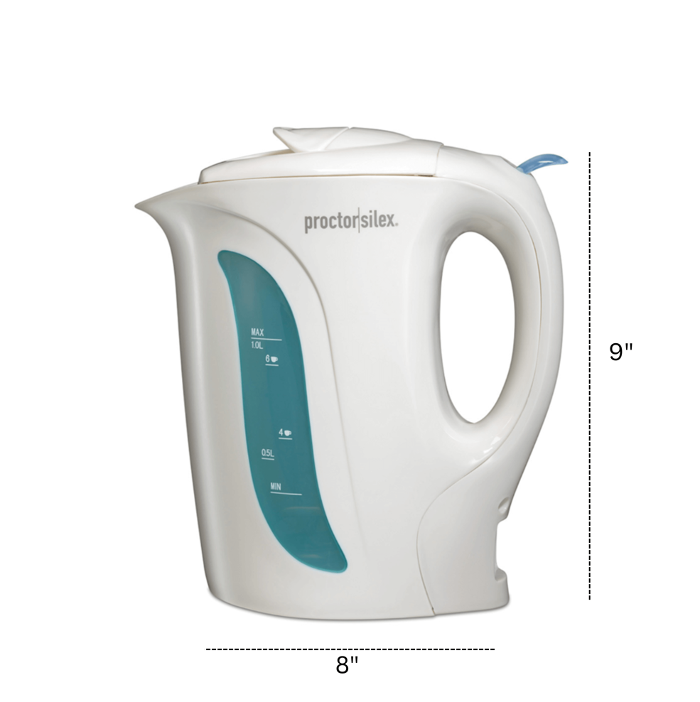 PROCTOR SILEX KETTLE 1L - WHITE #K2070PS