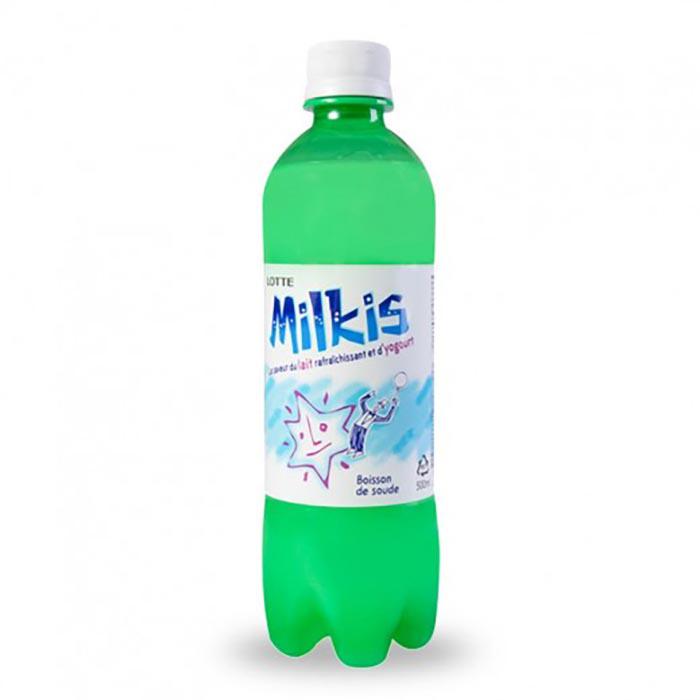 Lotte Milkis Carbonated Milk Drink 500 mL