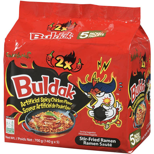 Samyang Buldak Hot Bokkumym 2X 5x140 g
