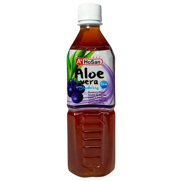 A Hosan Aloe Drink Blueberry 500 mL