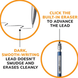BIC LEAD PENCIL - EXTRA SMOOTH 0.7MM 5PCS