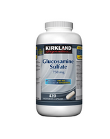 Kirkland Signature Glucosamine Sulfate 750 mg - 420 vegetarian capsules