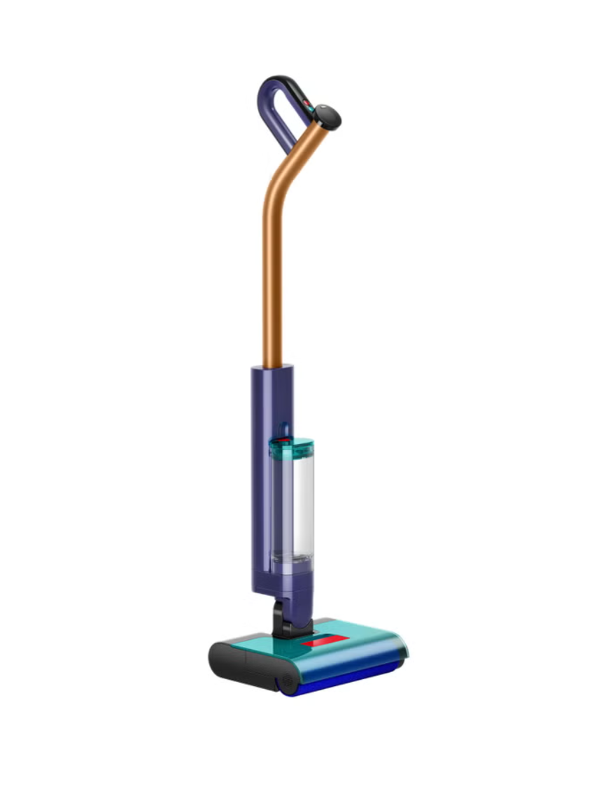 Dyson Clean + Wash Hygiene Wet Floor Cleaner with Hot-air Drying Dock, Two Rollers + Cleaning Solution