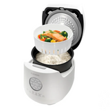 CUCKOO , 6 cup Multifunctional Micom Rice Cooker and Warmer, White