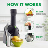 YONANAS 902 Classic Original Healthy Dessert Fruit Soft Serve Maker