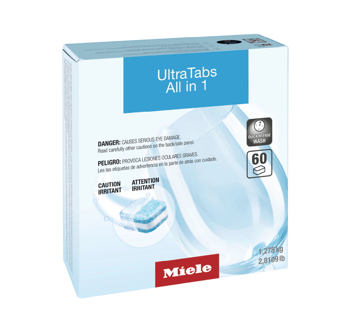 Miele UltraTabs All in 1 Dishwasher Detergent Tablets 60/120/240-Pieces