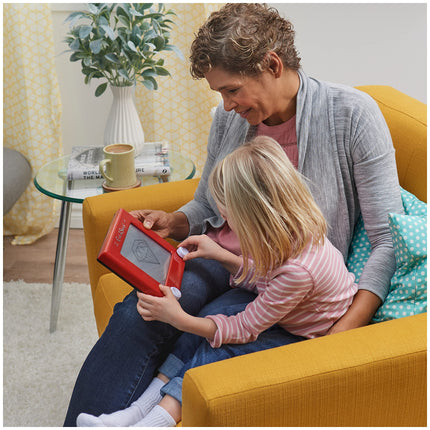 Etch A Sketch, Classic Red Drawing Toy with Magic Screen, for Ages 3 and Up