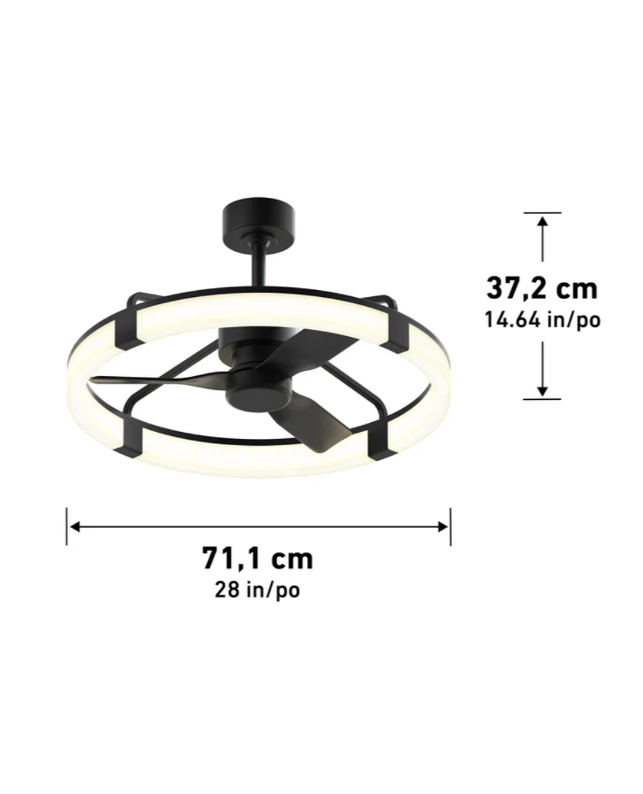 Artika Sunnyvale 28 in. Ceiling Fan