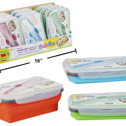 SNAK PAC Silicone Meal-Pack with Cutlery - 93092