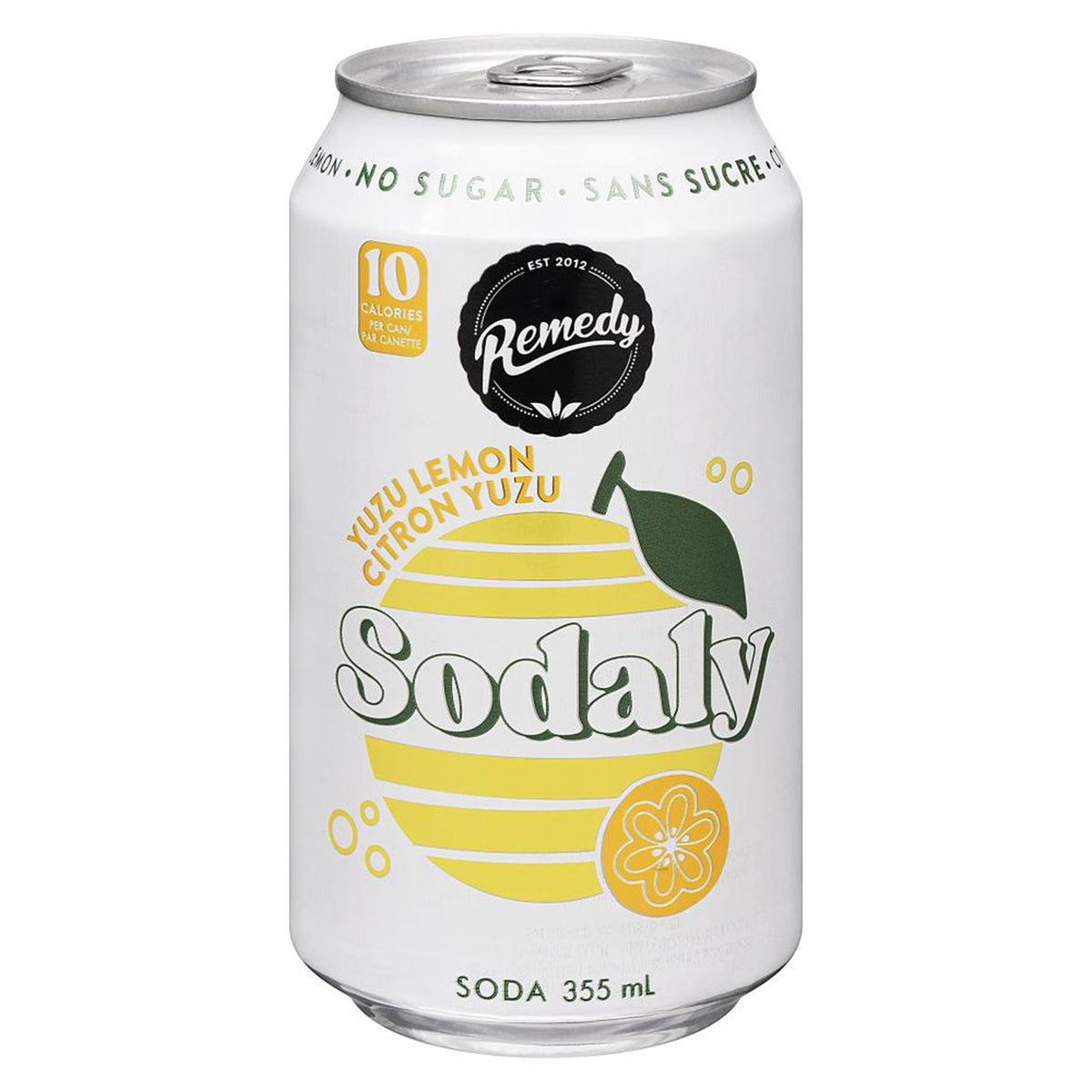 Remedy Drinks Sodaly Yuzu Lemon 4x355 mL