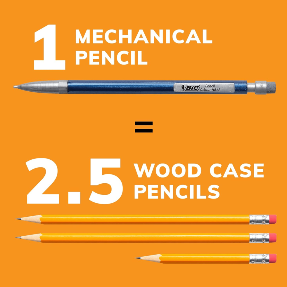 BIC LEAD PENCIL - EXTRA PRESICION 0.5MM 5PCS