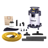 Dewalt ,8 Gallon/30L Pro Stainless Steel Wet/Dry Vacuum, White