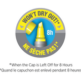 BIC HIGHLIGHTER - CHISEL TIP 2PCS