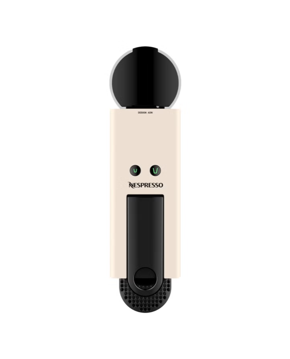 Nespresso Essenza Mini Coffee Machine by Breville with $20 Nespresso Coffee Voucher, Matte Cream