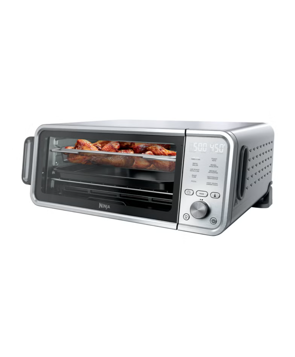 Ninja Flip 10-in-1 Toaster Oven and Air Fryer with Added Broil Rack