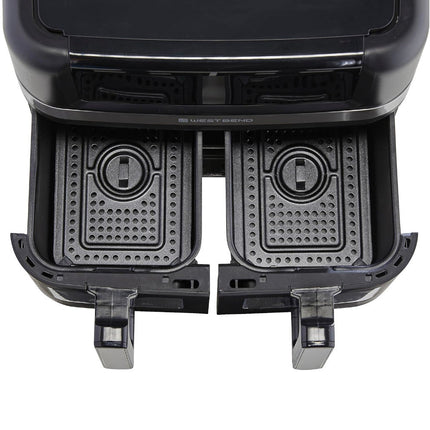 WEST BEND AFWB10BK13 Dual Basket 10QT Digital Air Fryer