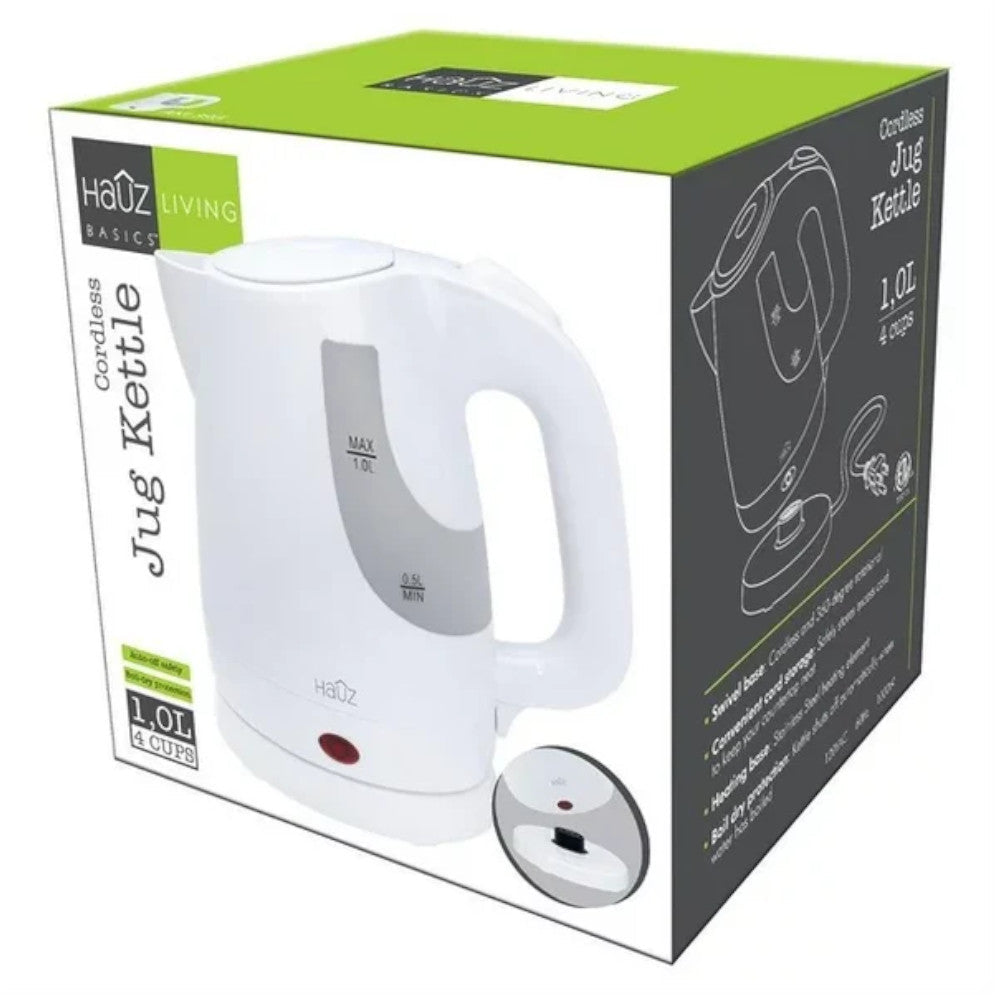 HAUZ AKL395 Cordless Jug Kettle 1L