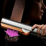 DYSON OFFICIAL OUTLET- Airstrait Straightener-Strawberry Bronze/Blush Pink- Refurbished (EXCELLENT) with 1 year Dyson Warranty