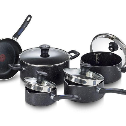 T-FAL 9-Piece Signature Cookware Set - Blemished package with full warranty - B292S974