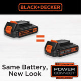 BLACK+DECKER BDC120VA 20V MAX* POWERCONNECT Cordless Drill/Driver with 100-Piece Kit