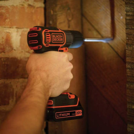 BLACK+DECKER BDCDE120C 20V MAX* POWERCONNECT 3/8 in. Cordless Drill/Driver with AUTOSENSE