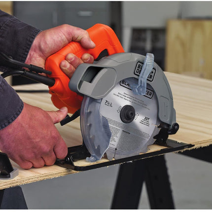 BLACK+DECKER 13a 7.25" Circular Saw - Refurbished with Full Manufacturer Warranty - BDECS200C